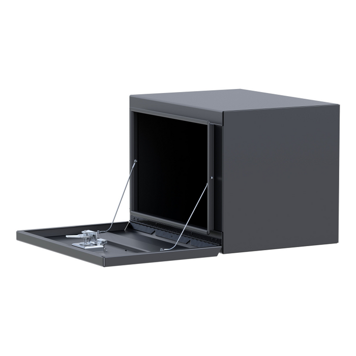 UWS Matte Black Steel 24" Single-Door Underbody Tool Box Model ST-TBUB-24-MB