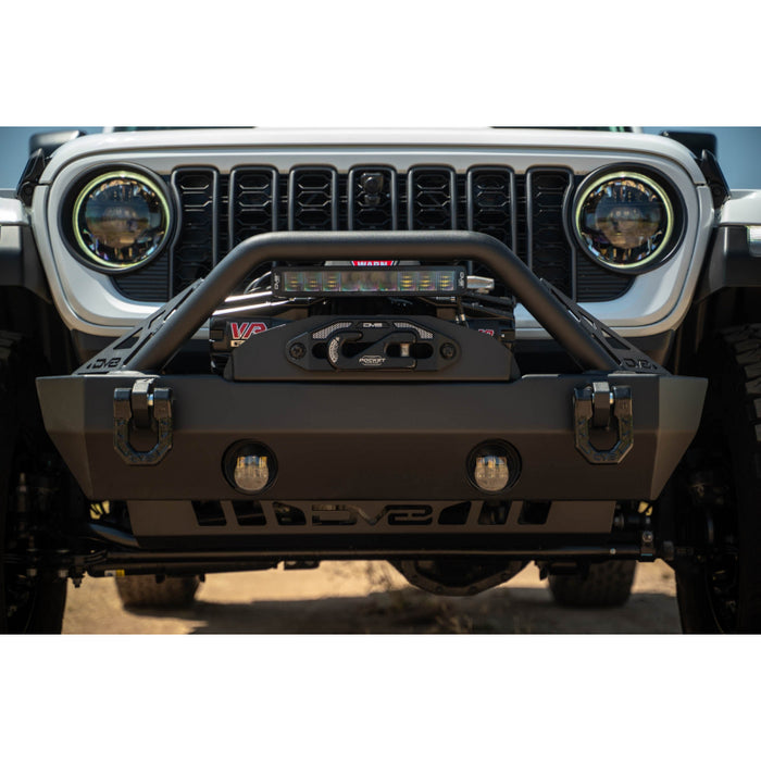DV8 Offroad 2007-2025 Jeep Gladiator JT Wrangler JK JKU JL JLU Fs-15 Series Front Bumper Model FBJL-05
