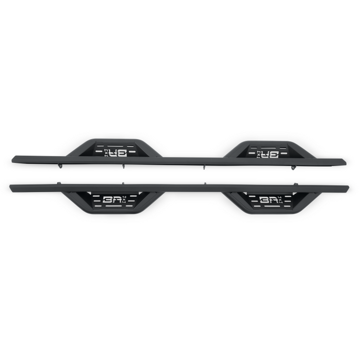 Body Armor 4X4 Chevrolet Silverado 1500 Crew Cab/2020-2024 Silverado 2500/3500 Crew Cab Ambush Side Steps Model GM-4200