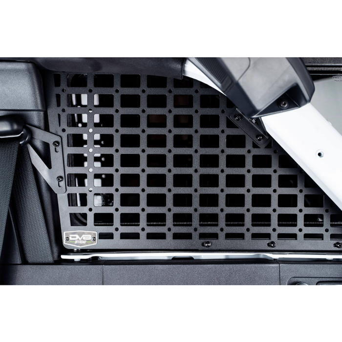 DV8 Offroad 2021-2026 Ford Bronco 4-Door Hard Top Only Rear Window Molle Panels Model MPBR-01