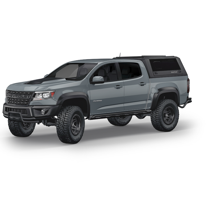 SmartCap Matte Black Truck Bed Cap EVO Sport Series w/ Horizontal Locks Model EV0106-MB