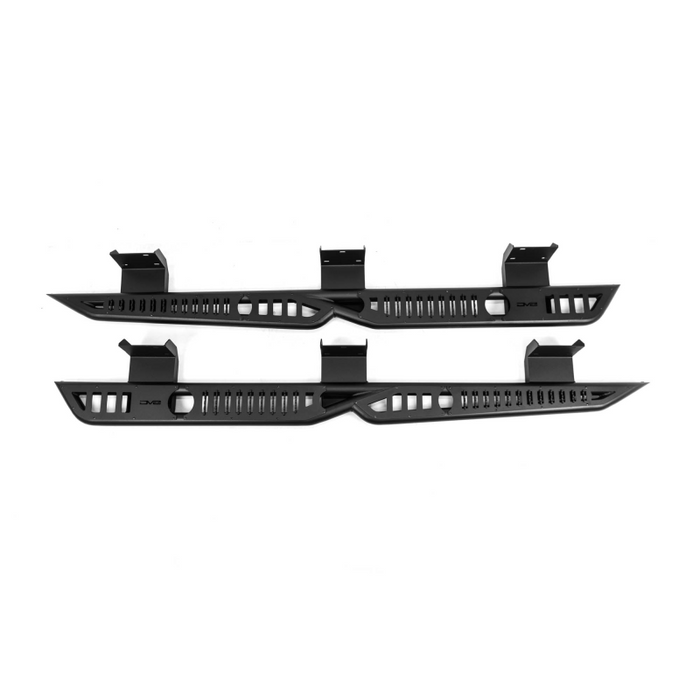 DV8 Offroad 2019-2025 RAM 1500 Crew Cab OE Plus Side Steps Model SRDR1-01