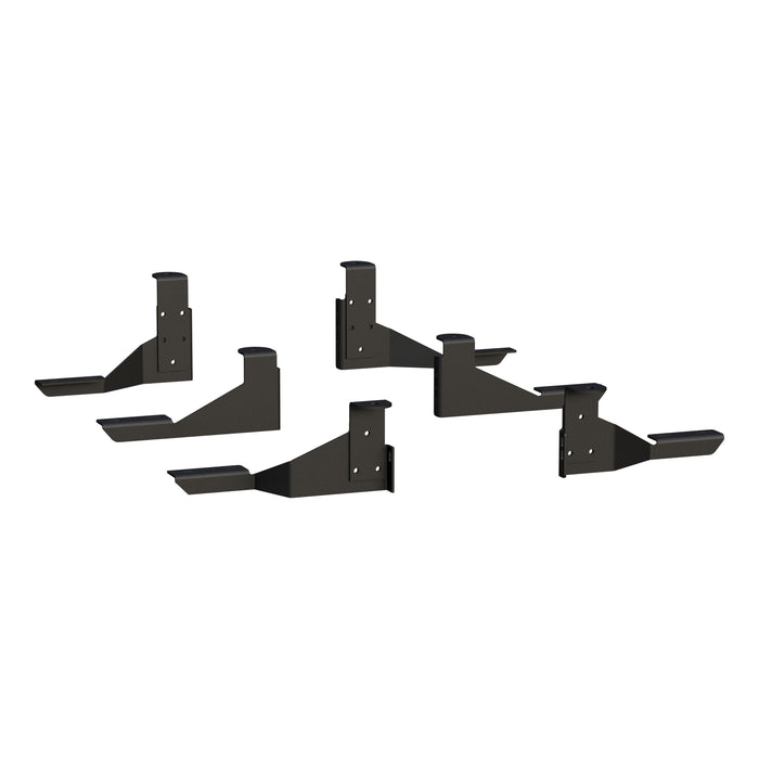Luverne Regal 7 Black Stainless 78" Oval Side Steps Select Silverado Sierra HD Model 277078-401743