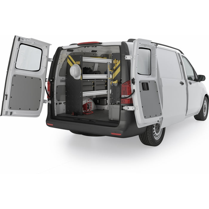 Ranger Design Mobile Service & Plumbing Van Shelving Package for Mercedes Metris All Wheelbase - Single Sliding Door Model MML-16