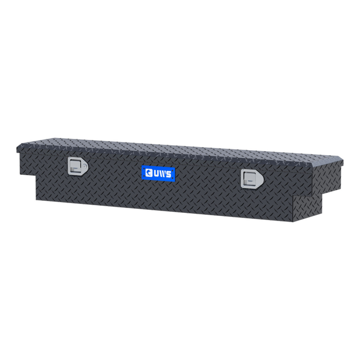 UWS Matte Black Aluminum UTV Tool Box - Polaris Model UTV-59PR-MB