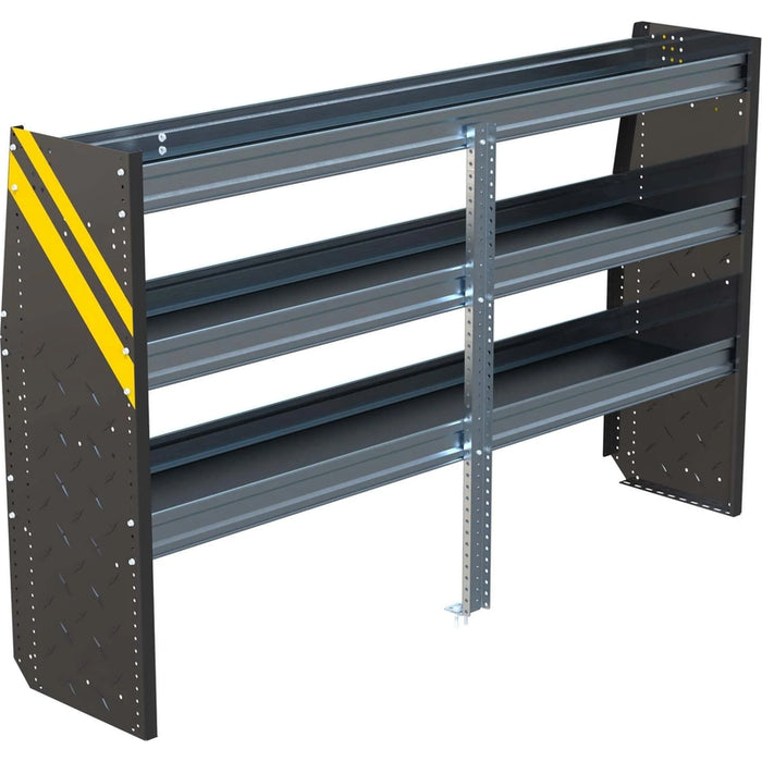 Ranger Design N4 3 Tray Steel Van Shelving for Low Roof Vans 16"x72"x44.5" Model N4-RS72-3