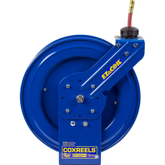 Coxreels EZ-P Series Safety System Performance Spring Driven Hose Reel 1/4 in. x 50 ft. - Hose Included 300 PSI Model EZ-P-LP-150