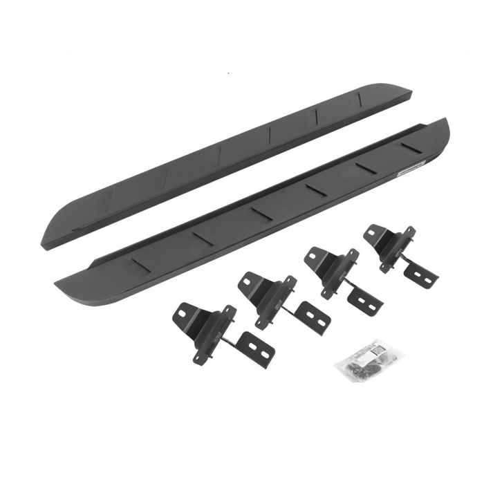 Go Rhino RB10 Slim Line Running Boards with Mounting Brackets Kit Model 63492748SPC