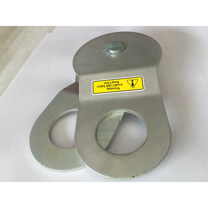 TrailFX Snatch Block 17600 LB Cap W/ Grease Port Zinc Plated Steel Model WA040