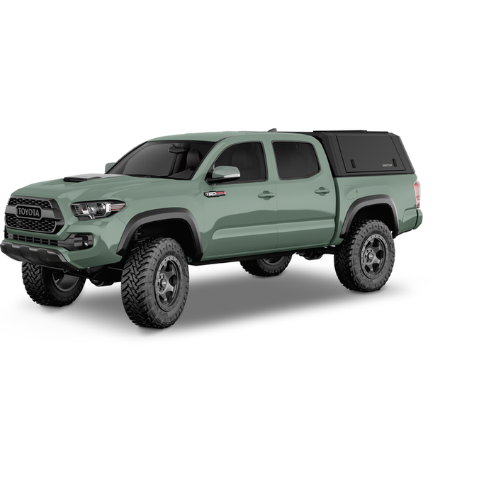 SmartCap Matte Black Truck Bed Cap EVOd Defender Series w/ Vertical Locks Model ED1316-MB