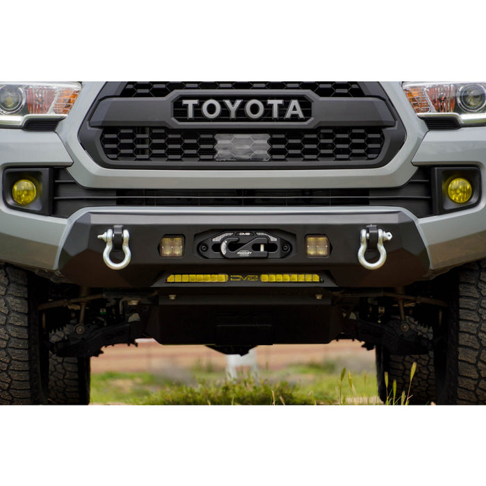 DV8 Offroad 2016-2023 Toyota Tacoma Centric Winch Front Bumper Model FBTT1-06