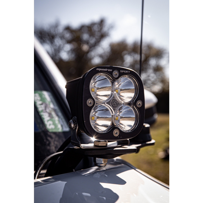 Rago Fabrication 2010-2023 5th Gen Toyota 4Runner Low Profile Ditch Light Mounts Model R1000T4RUDIT-LP