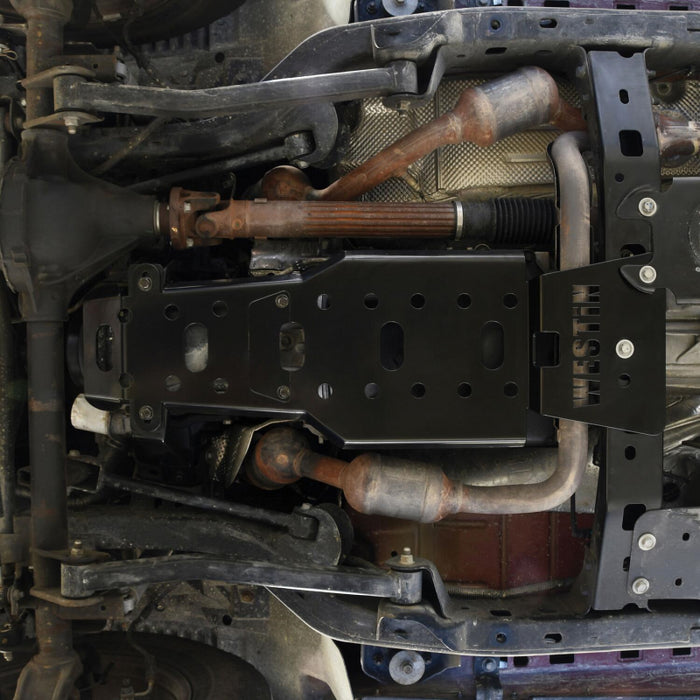 Westin Transmission Pan Skid Plate Textured Black Model 42-21125