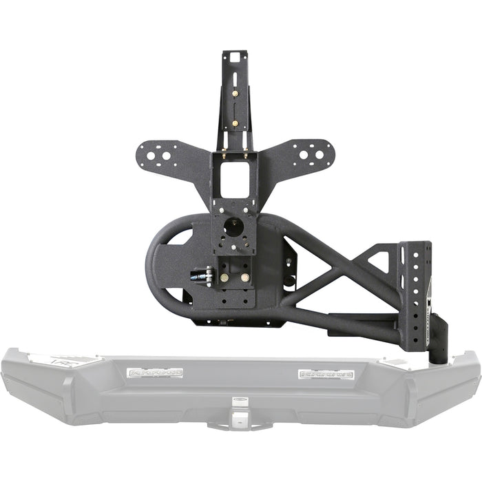 Smittybilt XRC Gen 2 Bolt-On Tire Carrier - Textured Black (07-18 JK/JKU) Model 76857