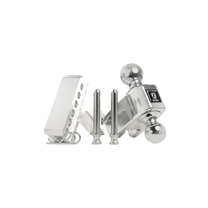 BulletProof Hitches 2.0" Aluminum Medium Duty 2" Drop/Rise Hitch Model AL202