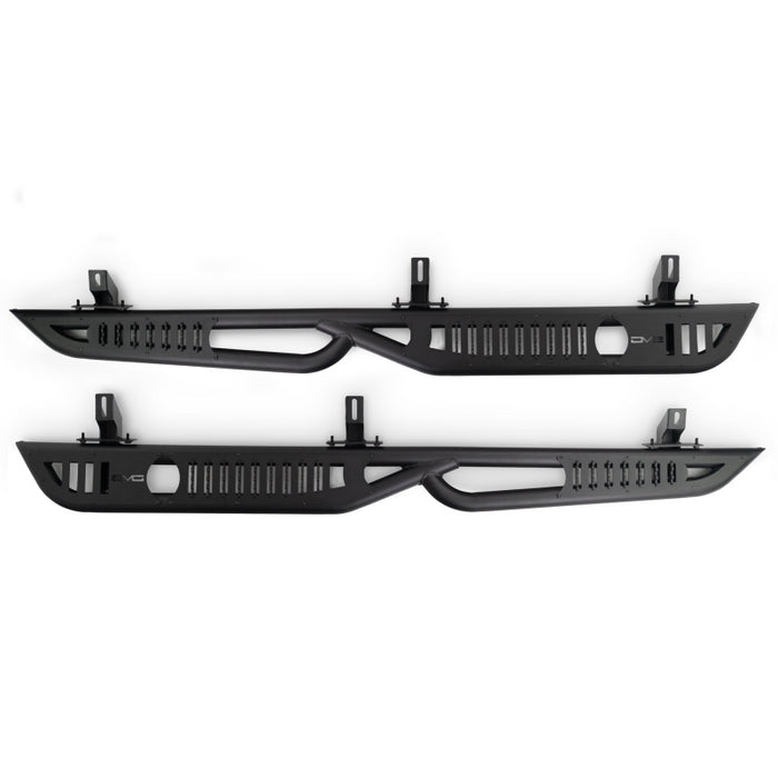 DV8 Offroad 4-Door OE Plus Running Boards Model SRJK-08