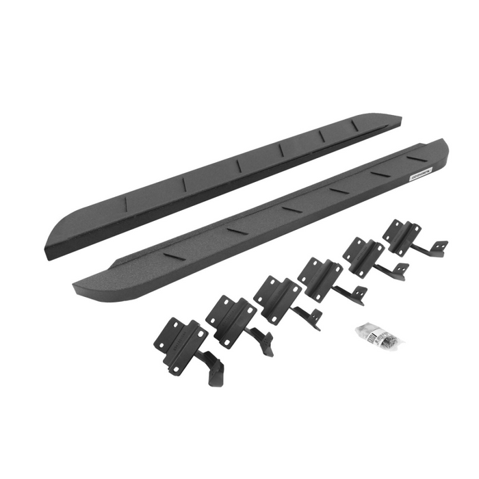 Go Rhino RB10 Slim Line Running Boards with Mounting Brackets Kit Model 634417348ST