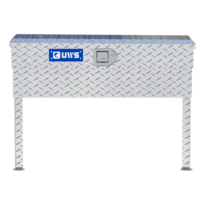 UWS Bright Aluminum 36" Truck Side Tool Box Model TBSM-36