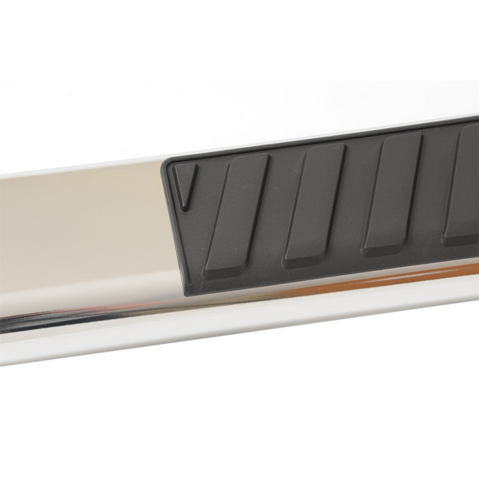Dee Zee Stainless Steel Step Nerf Bars 6 in. Oval Cab Length Model DZ16123