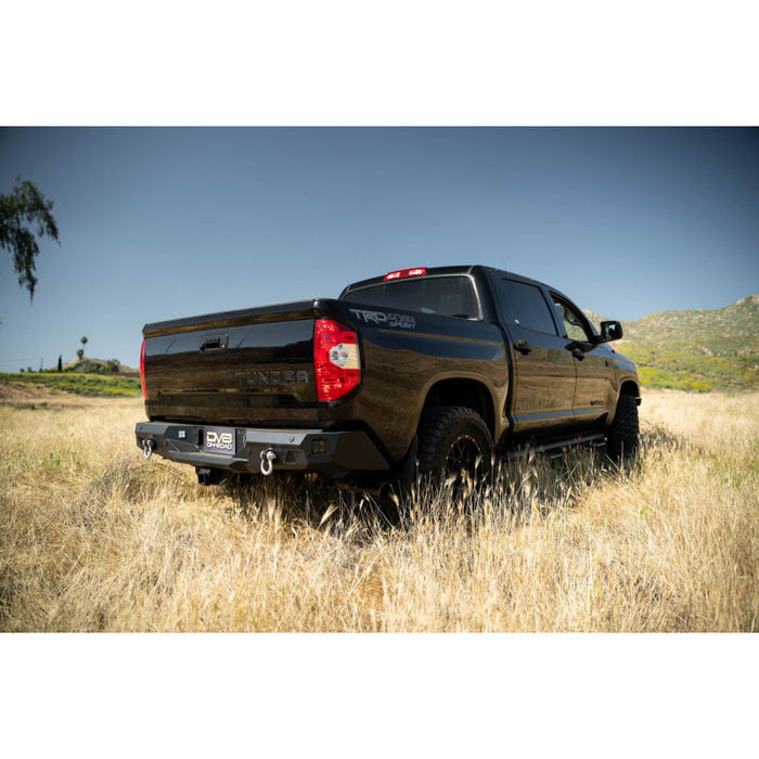 DV8 Offroad 2014-2021 Toyota Tundra Spec Series Rear Bumper Model RBTT2-06
