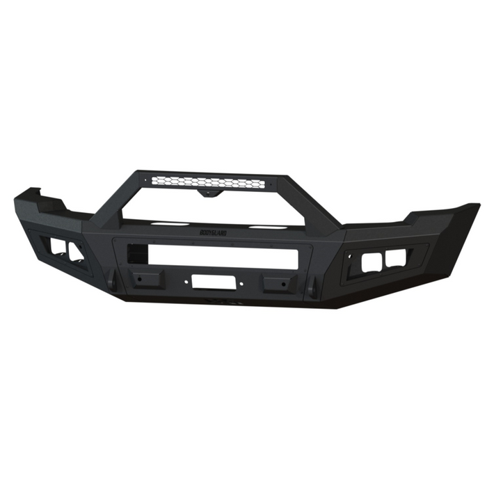 Bodyguard A2 Front Sport - Sensor Cutouts W/O Mesh Grille With Camera Harness + Pod Bare Metal Model CCG24BYBNB