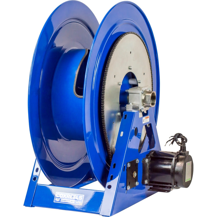 Coxreels 1195 Series 12V DC 1/2HP Motorized Hose Reel 2 in. x 115 ft. - No Hose 1000 PSI Model 1195-2032-EDV3