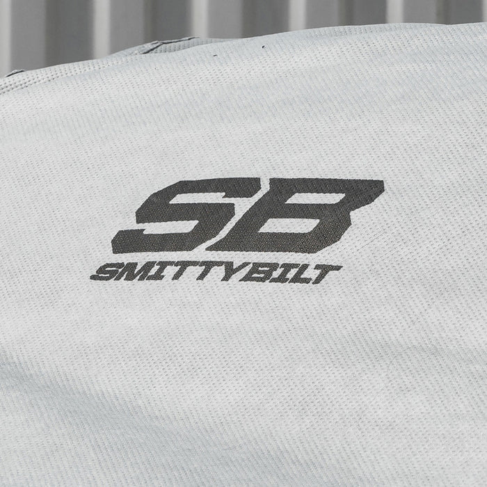 Smittybilt Full Car Cover w/ Storage Bag, Lock & Cable - Gray (21+ Bronco 4DR) Model 955