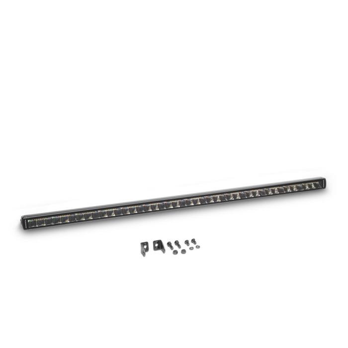 Go Rhino Blackout Series SINGLELINE 40" Single Row LED Light Bar w/Amber LEDs Model 754004012CSS