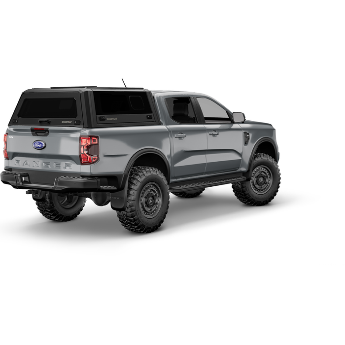 SmartCap Matte Black Truck Bed Cap EVO Sport Series w/ Horizontal Locks Model EV0320-MB