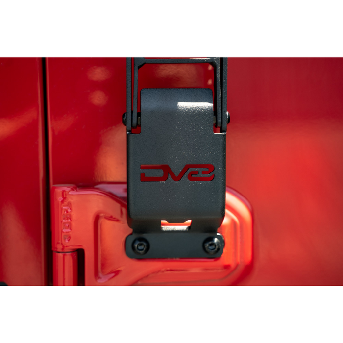 DV8 Offroad 2007-2025 Jeep Gladiator JT Wrangler JK, JKU, JL, JLU Hinge Mounted Steps Model STJL-04