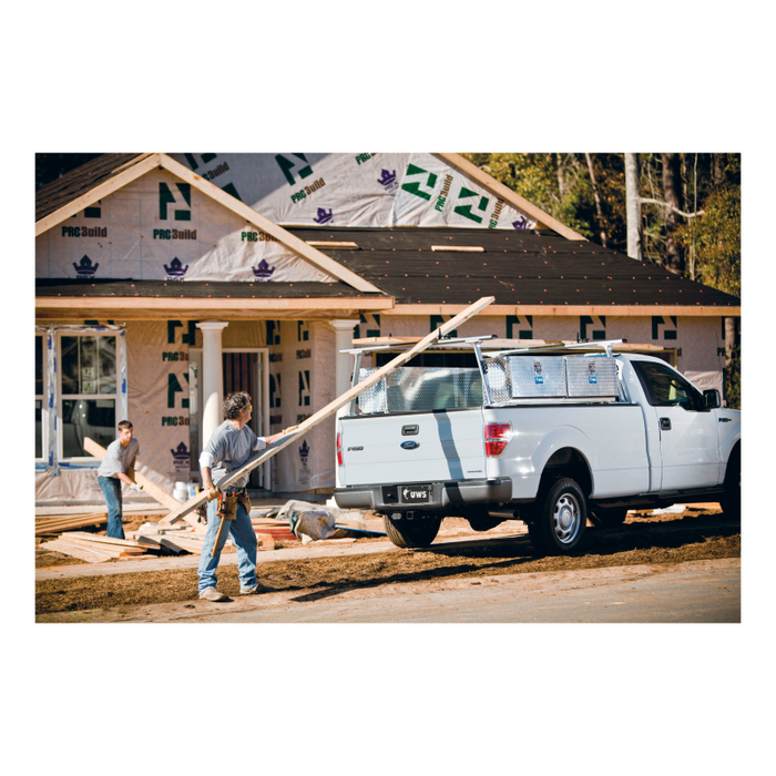 UWS Matte Black 85-Gallon Steel-Aluminum Combo Transfer Tank Model ST-85-COMBO-MB