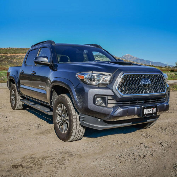 Westin R5 Step Nerf Bars 5 in. Black For Double Cab Model 28-51135