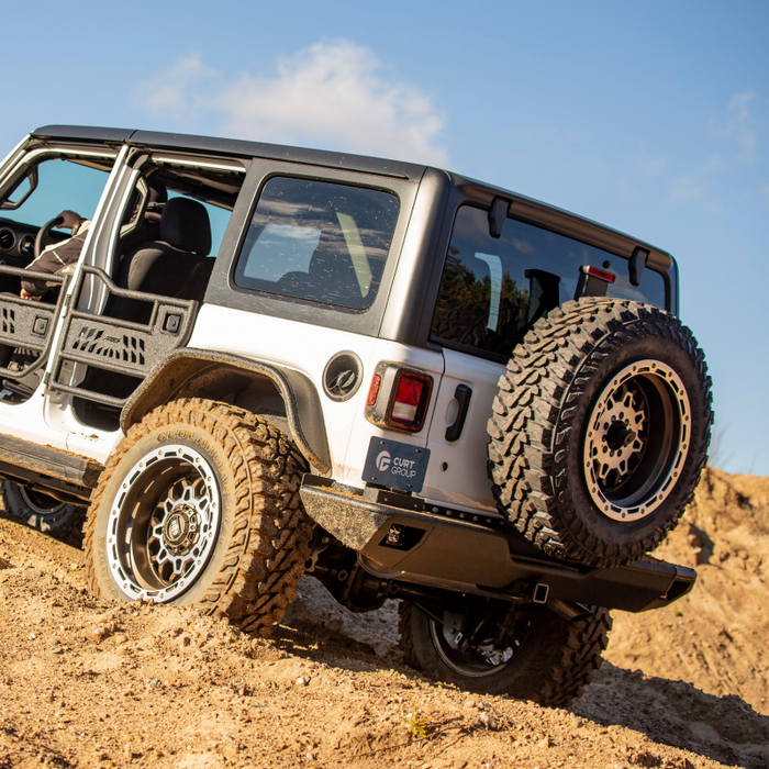 ARIES TrailChaser Jeep Wrangler JL Aluminum Rear Bumper Center Section Model 2081025
