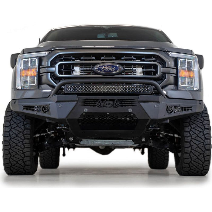 Addictive Desert Designs 21 - 23 Ford F-150 HoneyBadger Front Bumper Model F197431040103
