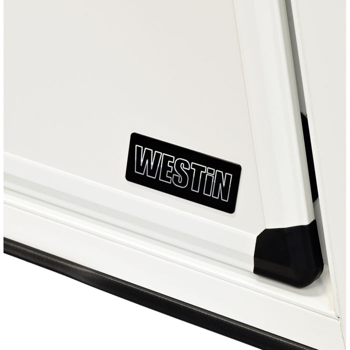 Westin EXP Truck Cap with Sliding Front Glass Gloss White Model 16-14680S