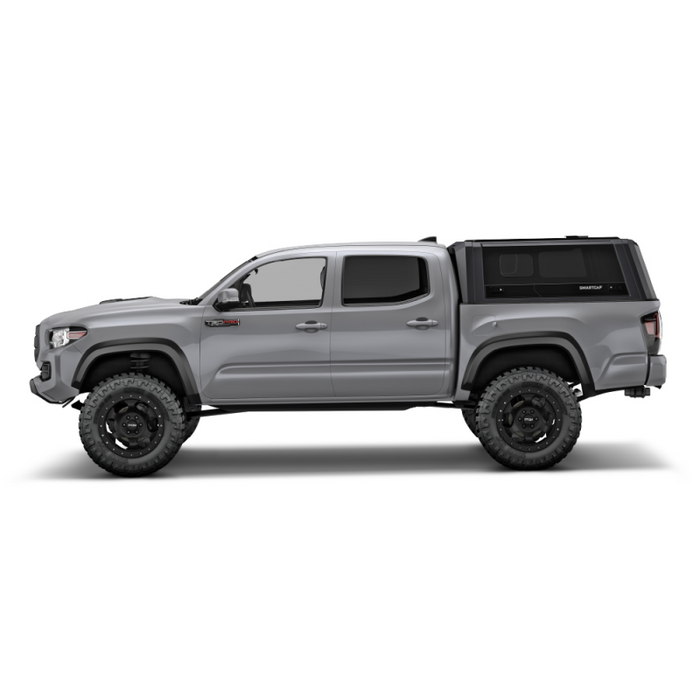 SmartCap Matte Black Truck Bed Cap EVO Sport Series w/ Vertical Locks Model EV1316-MB