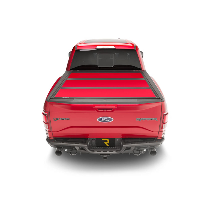 UnderCover Fusion Hard Folding 2021-2025 Ford F-150 5' 7" Bed - Paint Code M7 Carbonized Gray Model AR22029L-M7