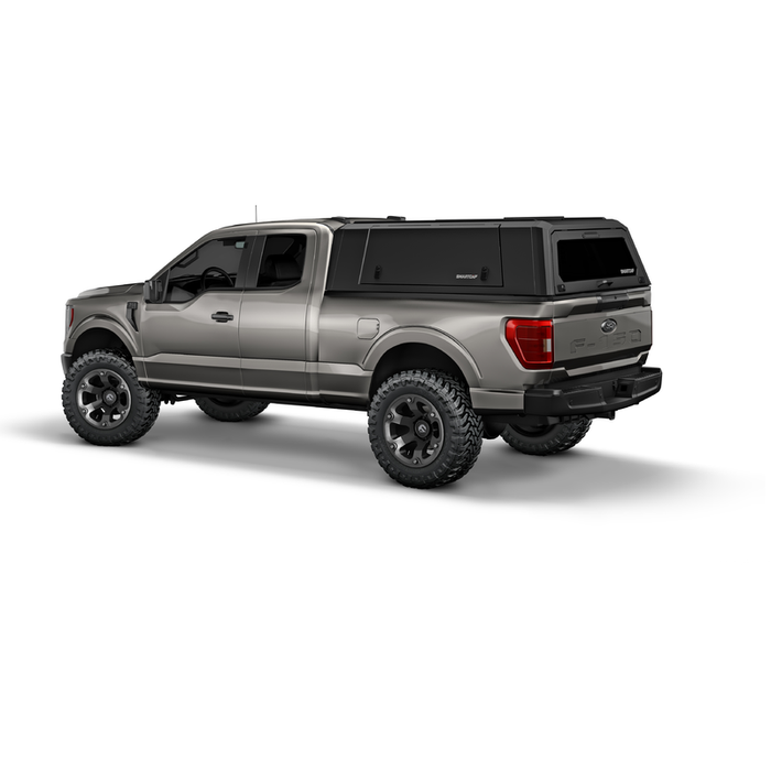 SmartCap Matte Black Truck Bed Cap EVOa Adventure Series w/ Vertical Locks Model EA0319-MB