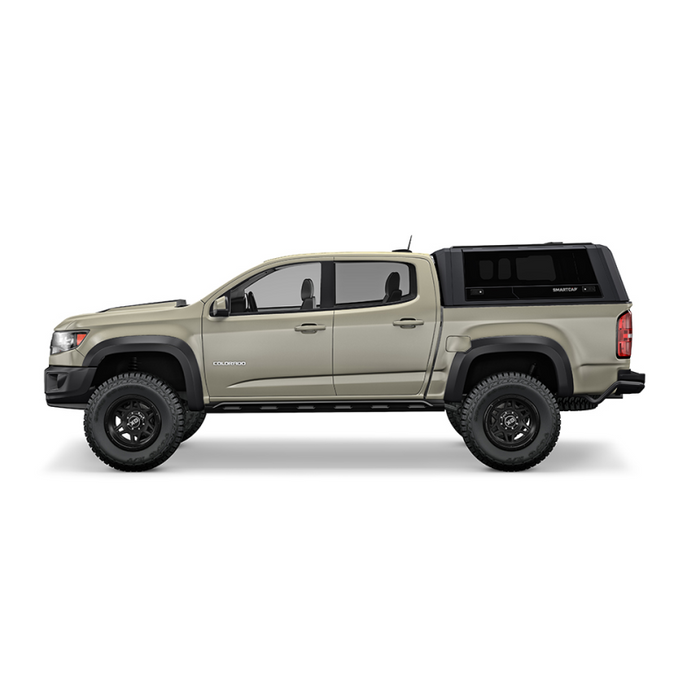 SmartCap Matte Black Truck Bed Cap EVO Sport Series w/ Horizontal Locks Model EV0106-MB