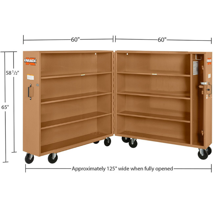 Knaack JOBMASTER™ Rolling Jobsite Cabinet Model 100-KL