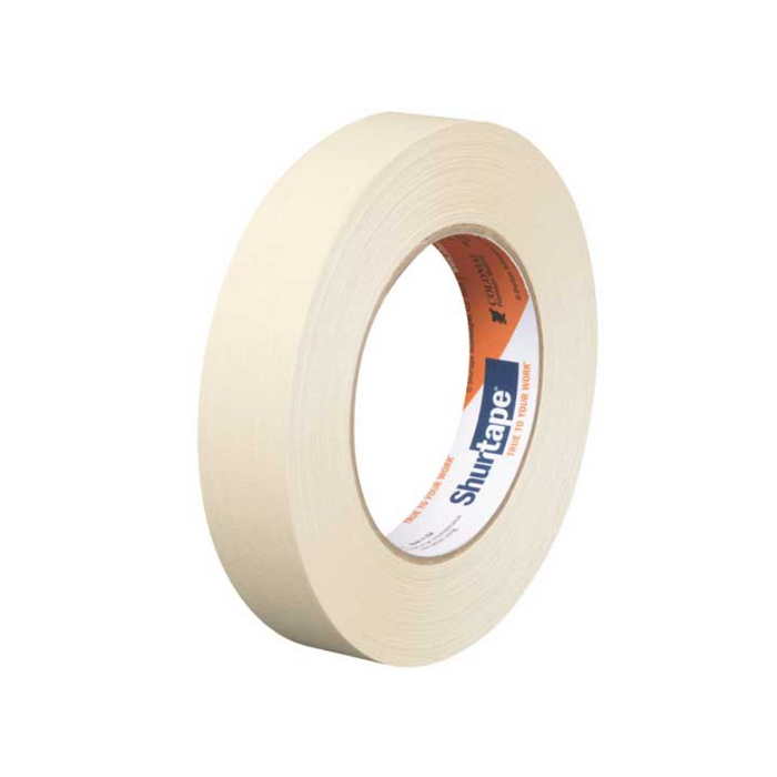 Shurtape Technologies LLC Shurtape Colonial Premium Grade, High Adhesion Masking Tape-Beige-6.4 Mils 1-7/8 In X 60 yds QTY of 36 Model 100743