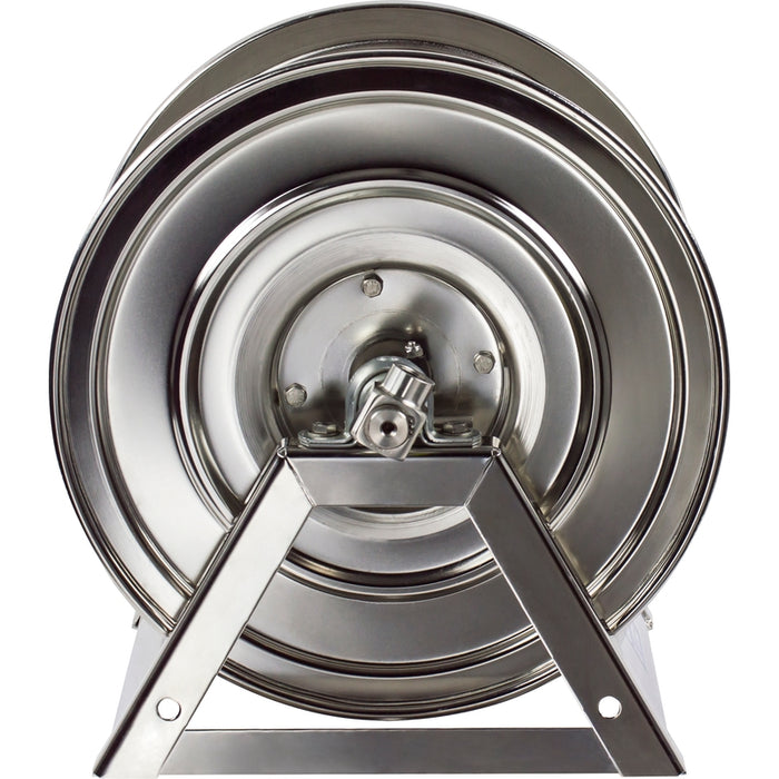 Coxreels 1125-SS Series Stainless Steel Hand Crank Hose Reel 3/4 in. x 100 ft. - No Hose 3000 PSI Model 1125-5-100-SP