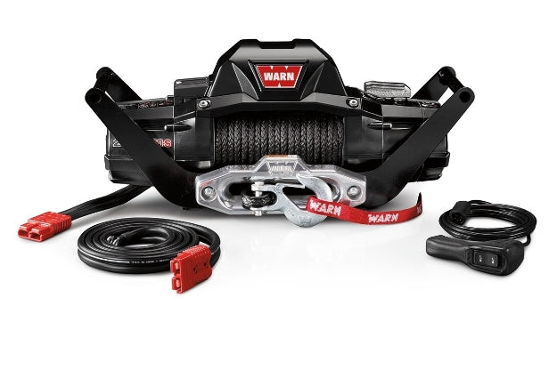 Warn ZEON 10-S Multi Mount Winch Kit, Pull Capacity 10,000 lb, Spydura Synthetic Rope Model 104179