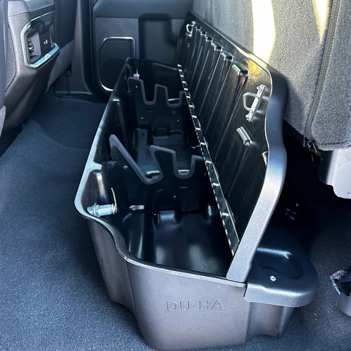 DU-HA Lockbox Underseat Storage / Gun Case - Black Model 10430