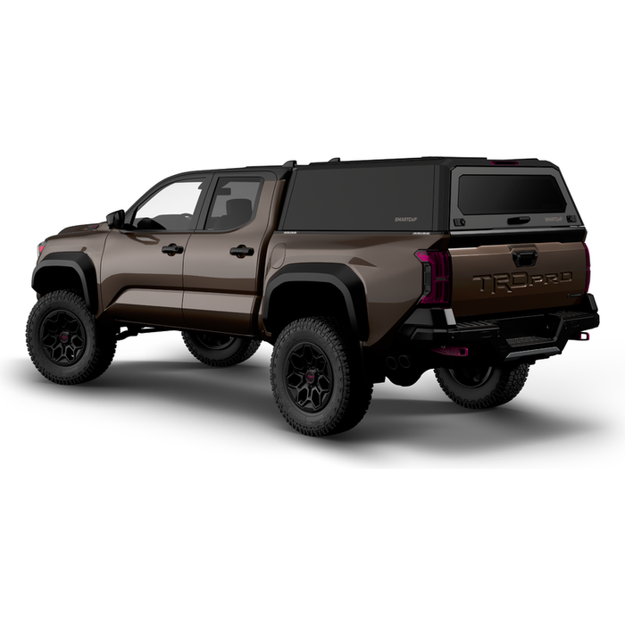 SmartCap Matte Black Truck Bed Cap EVOh Hatchback Series w/ Vertical Locks Model EH1312-MB