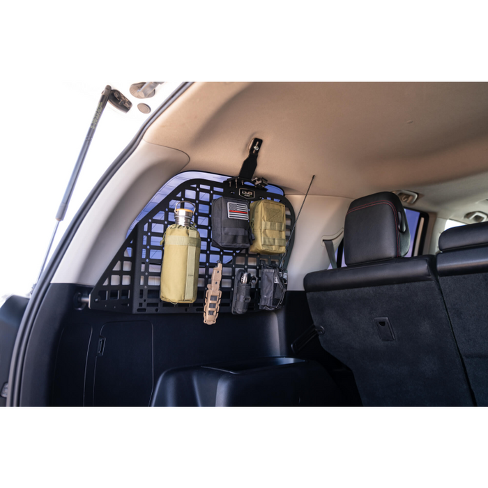 DV8 Offroad 2010-2024 Toyota 4Runner Rear Window Molle Panels Model MPT3-01