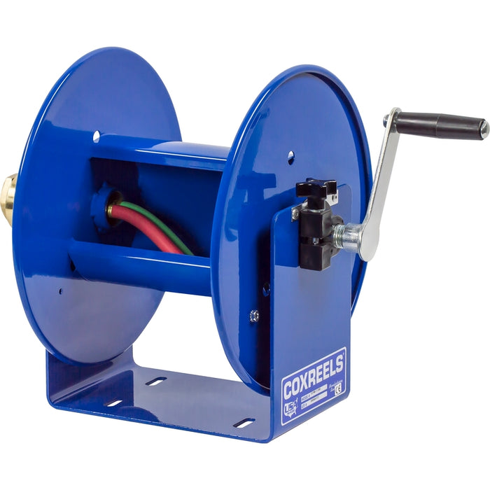 Coxreels 100W Series Welding Hand Crank Hose Reel 1/4 in. x 50 ft. T-Grade 200 PSI No Hose Model 112WTL-1-50