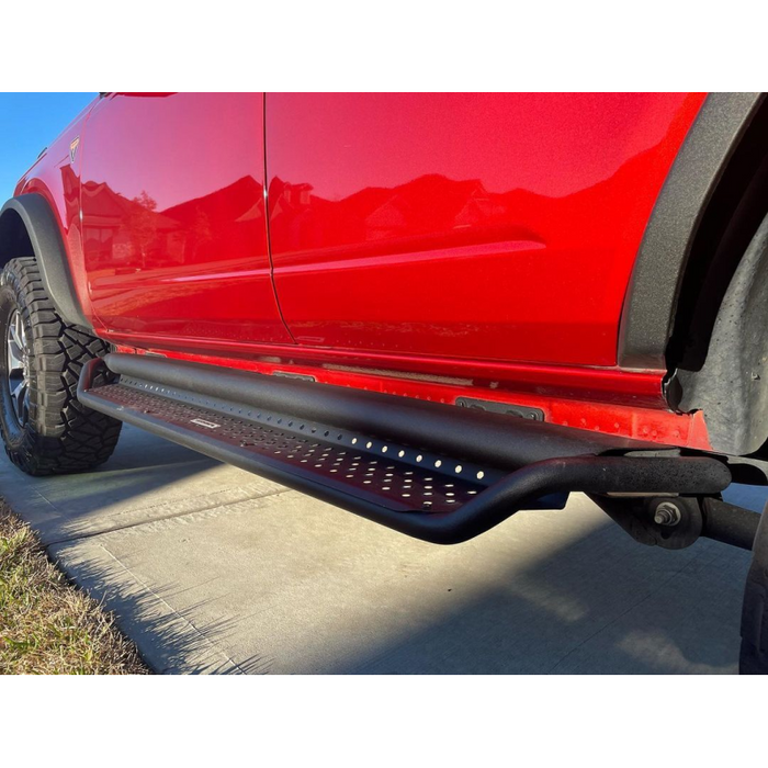 Go Rhino Dominator Xtreme D1 Running boards with Rocker Panel Mounting Bracket Kit Model D14129T