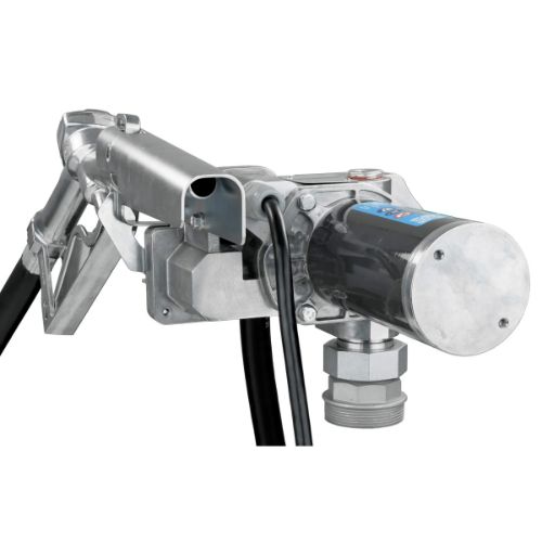 20GPM 12V Fuel Transfer Pump W/ Manual Nozzle Kit – Gas, Diesel, Ethanol, E85 – 8ft Hose, 265W