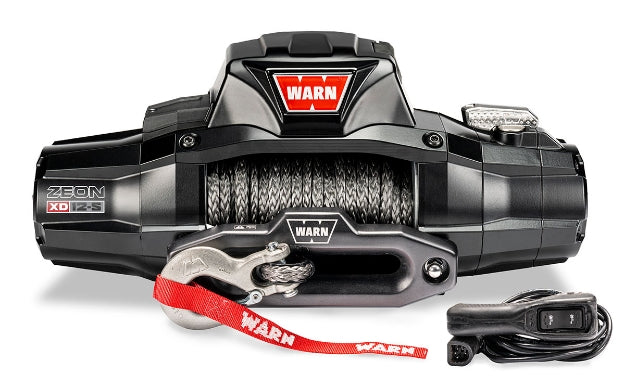 Warn Zeon XD 12-S Pull Capacity 12,000 lb, With 80' Of 3/8' Spydura Pro Synthetic Rope Model 110012